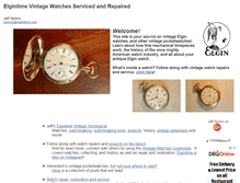Tablet Screenshot of elgintime.com